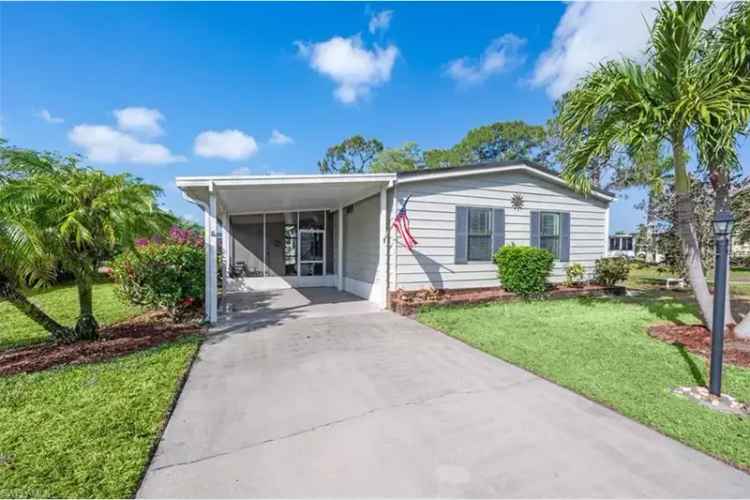 Mobile home For Sale , 623, Charlemagne Boulevard, Lely, Florida
