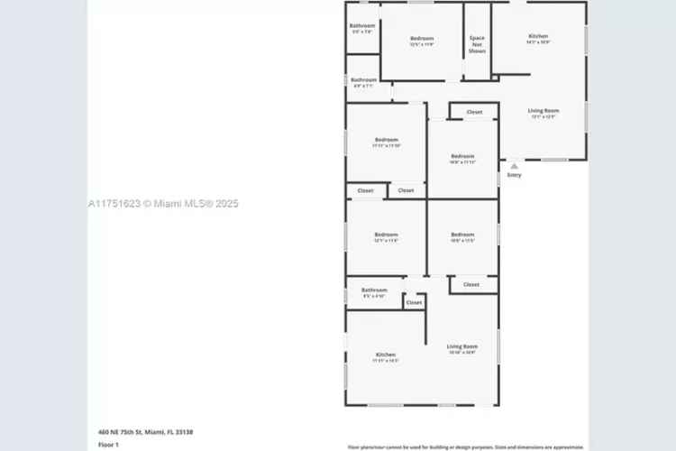 House For Sale , 460, Northeast 75th Street, Miami, Florida