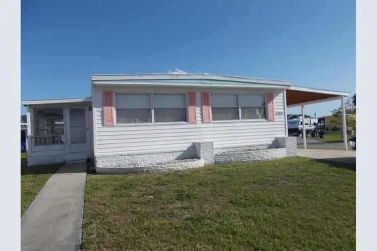 Mobile home For Sale , 5495, Holiday Park Boulevard, North Port, Florida