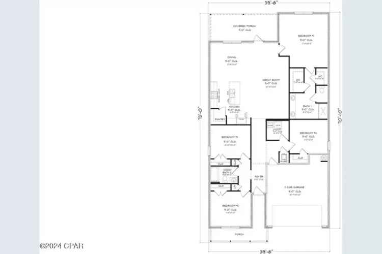 Delray 4 Bedroom Home in Heron Walk Panama City