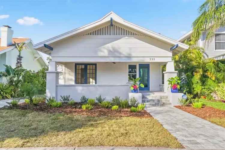 1920s Bungalow Home Remodeled Historic Old Northeast St Pete