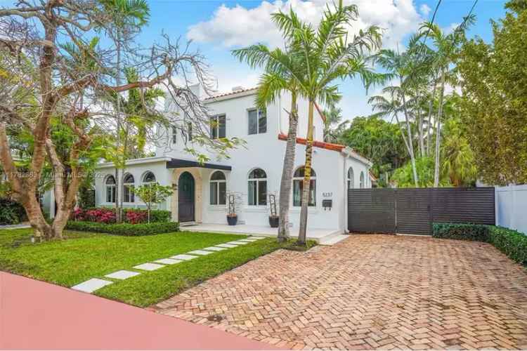House For Sale , 5237, La Gorce Drive, Miami Beach, Florida