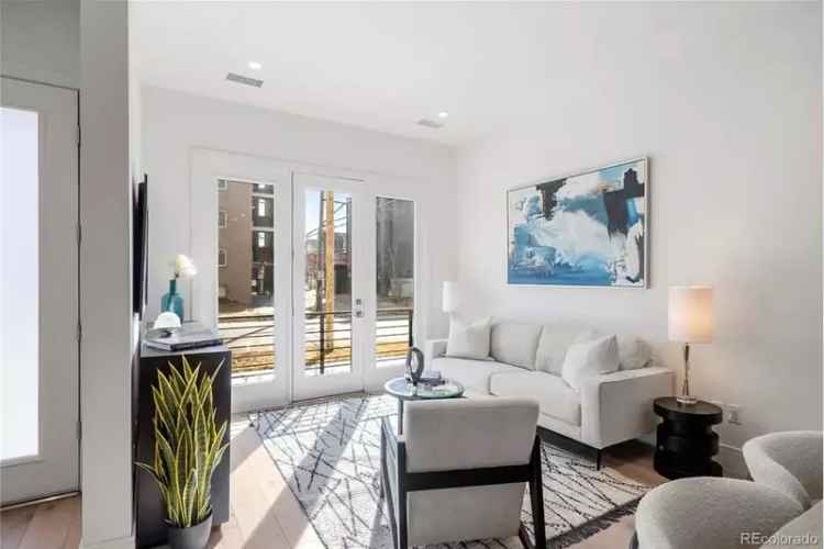 Uptown Denver Townhome 3 Bed 4 Bath No HOA