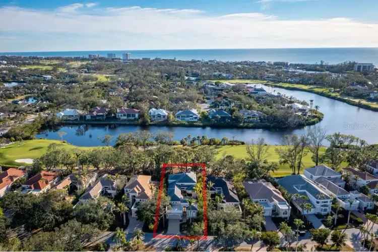Luxury Waterfront Home in Longboat Key Bay Isles with Two Primary Suites
