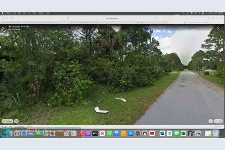 Land For Sale , 1362, Amelia Avenue Southwest, Palm Bay, Florida
