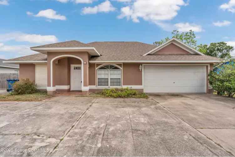 House For Sale , 947, Raleigh Road Southeast, Palm Bay, Florida