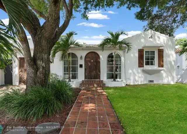 Miami Shores 2BR1BA Vintage Charm Modern Luxury Home