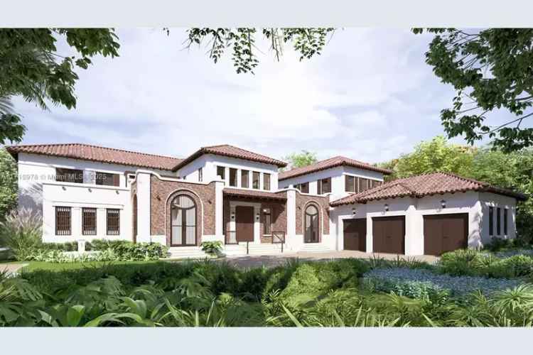 Cartagena Inspired 11000sf Smart Home in Pinecrest