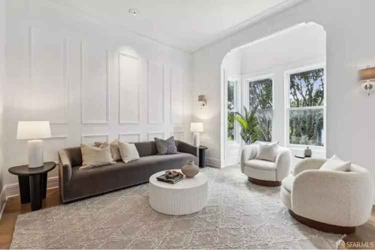 Elegant Victorian Condo in Pacific Heights