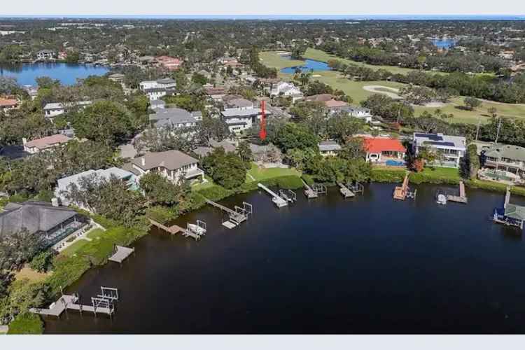 Luxury Waterfront Home Snell Isle Renovation or New Build Opportunity