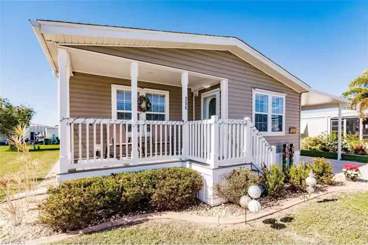 Turnkey 3-Bedroom Home in 55+ Alligator Park Community