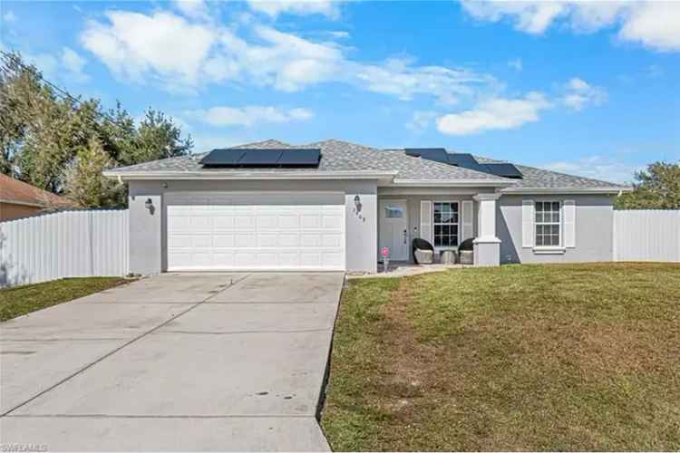 Updated 3-Bed 2-Bath Home with Solar Panels No HOA