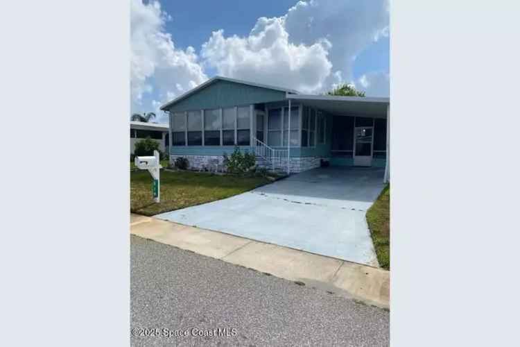 Mobile home For Sale , 519, Marnie Circle, West Melbourne, Florida