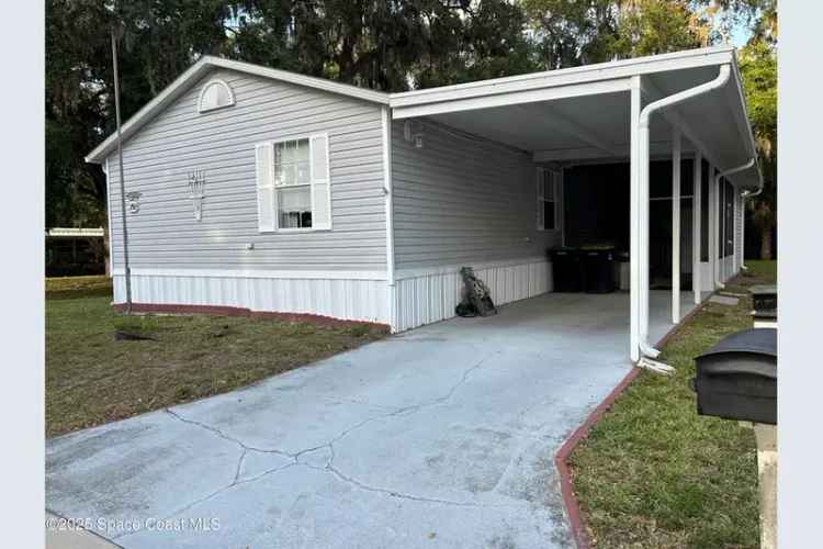 Mobile home For Sale , 292, Holiday Park Boulevard Northeast, Palm Bay, Florida