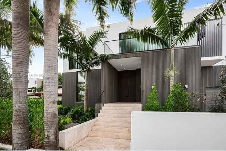 House For Sale , 291, Palm Avenue, Miami Beach, Florida
