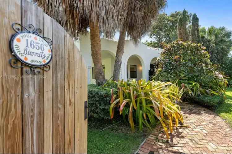 House For Sale , 1656, Biarritz Drive, Miami Beach, Florida