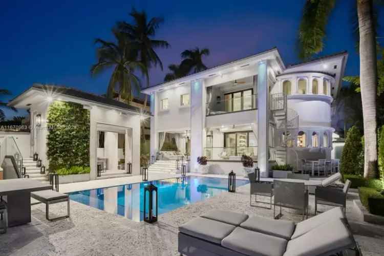 House For Sale , 176, South Hibiscus Drive, Miami Beach, Florida