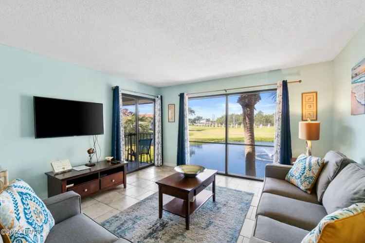 Panama City Beach Condo: 2 Beds, 2 Baths, Golf Course Views