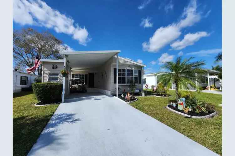 Mobile home For Sale , 12, Orinco Road, Port Saint Lucie, Florida