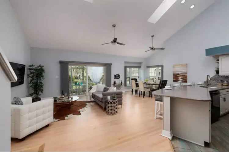 Rare Corner Unit Townhome in Gated Placido Bayou
