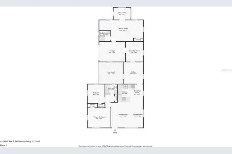 House For Sale , 419, 40th Avenue South, Saint Petersburg, Florida