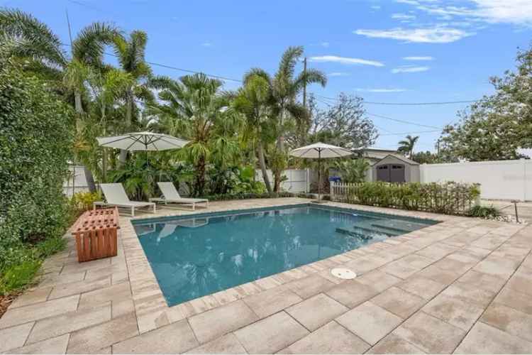 Crisp Park Renovated Home Pool Alley Access Downtown St Pete
