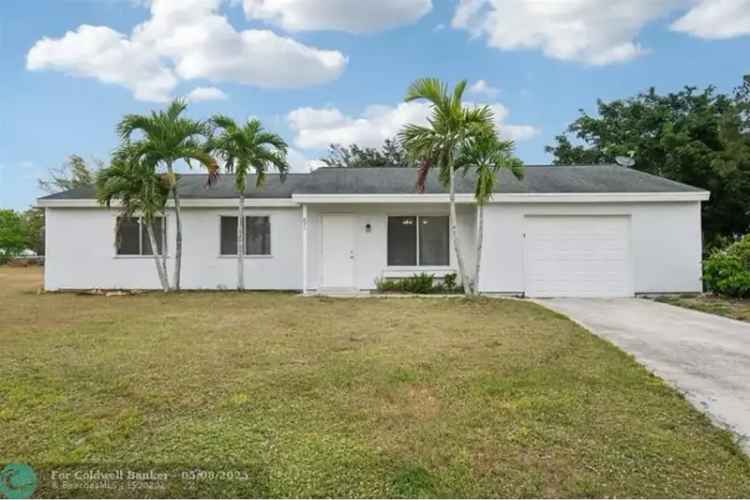3-Bedroom 2-Bath Home on 0.42 Acre Lot Near Beach