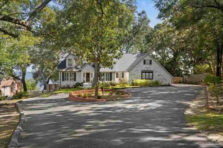 Luxury Waterfront Home with Private Beach and Pool