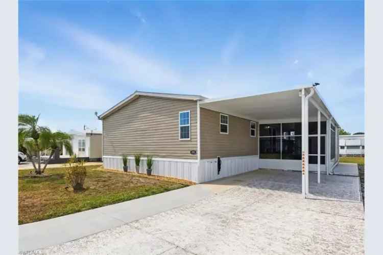 2023 Built Hurricane Resistant Home in Forest Park 55+ Community