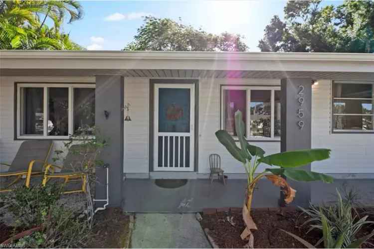 Historic Fort Myers 3 Bed 2 Bath Home - No HOA Fees