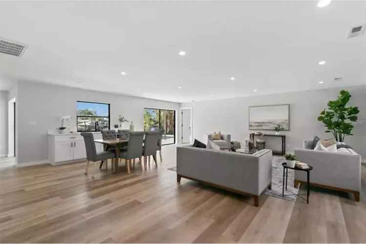 Completely Remodeled 4-Bedroom Waterfront Pool Home