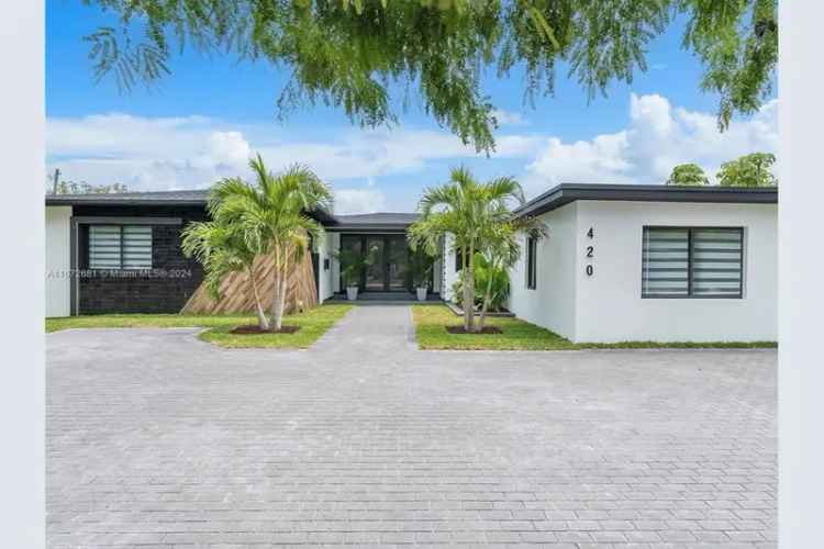 House For Sale , 420, North Shore Drive, Miami Beach, Florida