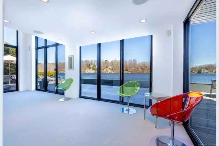 Waterfront Warren Arthur Home Breathtaking Views Contemporary Design