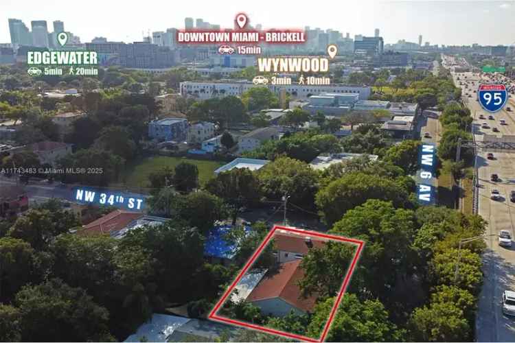 House For Sale , 595, Northwest 34th Street, Miami, Florida