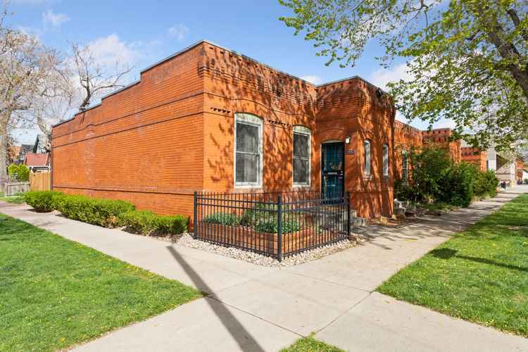 1901 Five Points Brick Rowhouse Denver CO 2 Bed 1 Bath